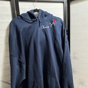 Town Pride “Choose Joy” Hoodie Sweatshirt 3XL Navy Heavyweight‎ Pullover NWT